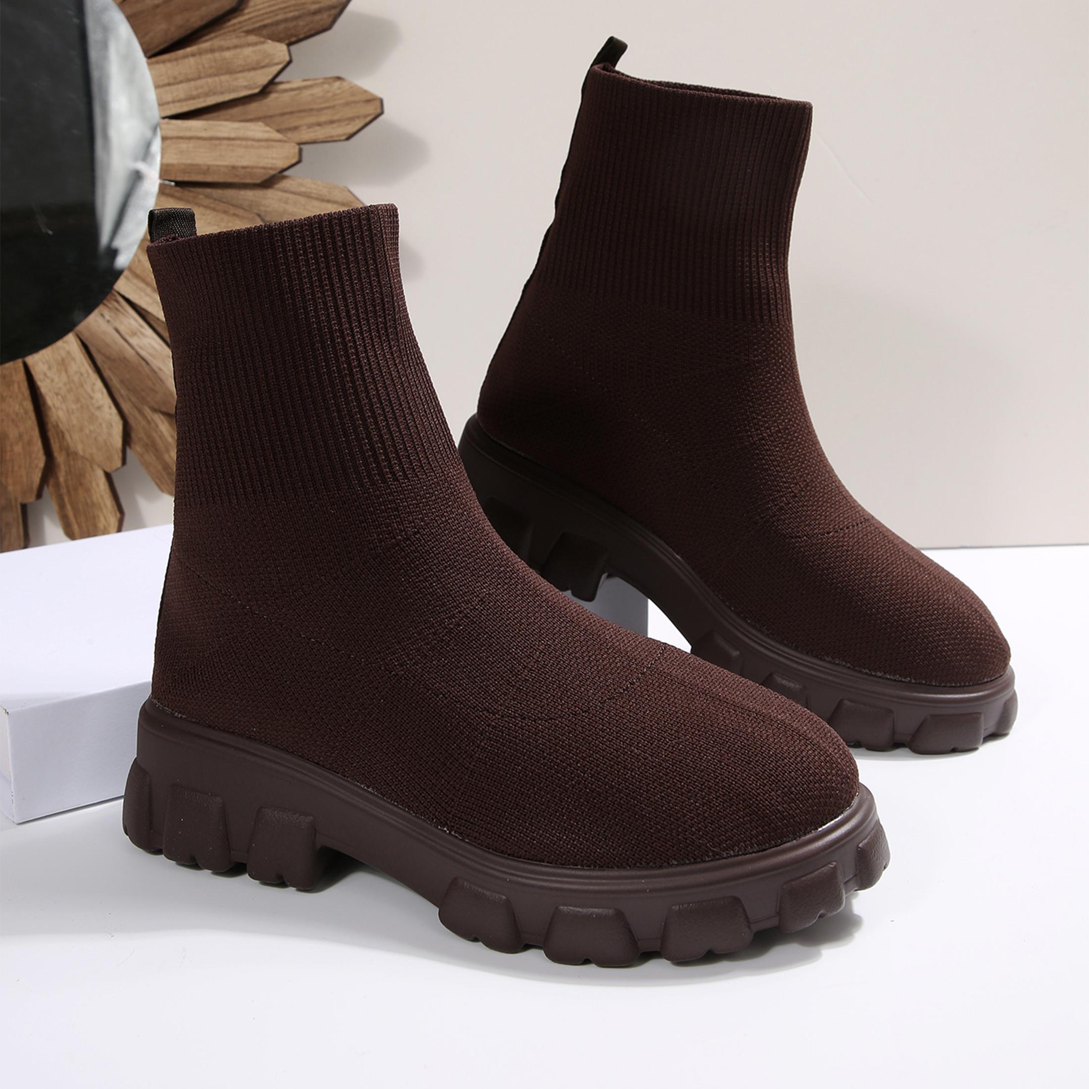 Winter Clothing Clearance Sale - Ankle Boots for Women Comfortable Round