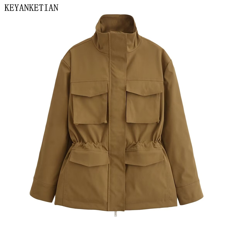 Winter Clothing Pinterest - KEYANKETIAN 2024 Autumn/Winter New Women's Short