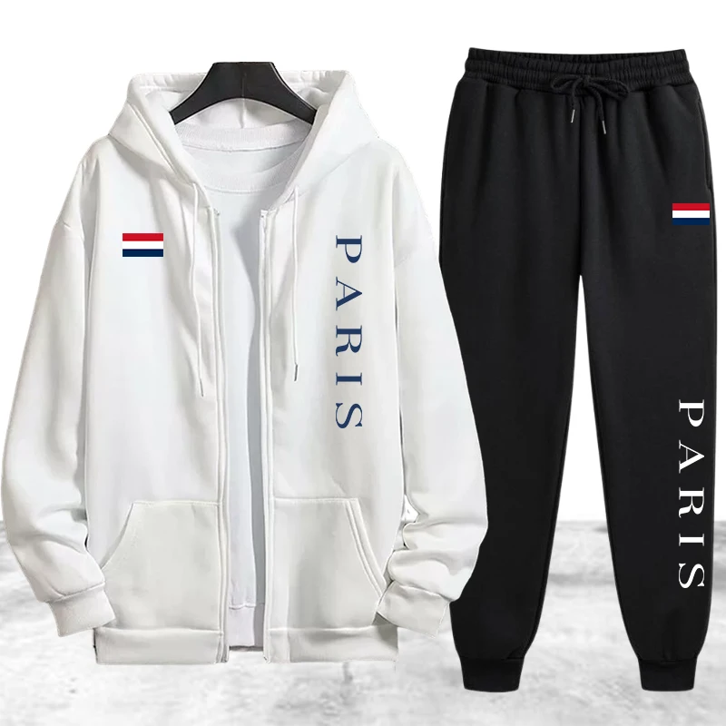 Paris Printing Men's Tracksuit - Winter Clothing Clearance Sale review and price