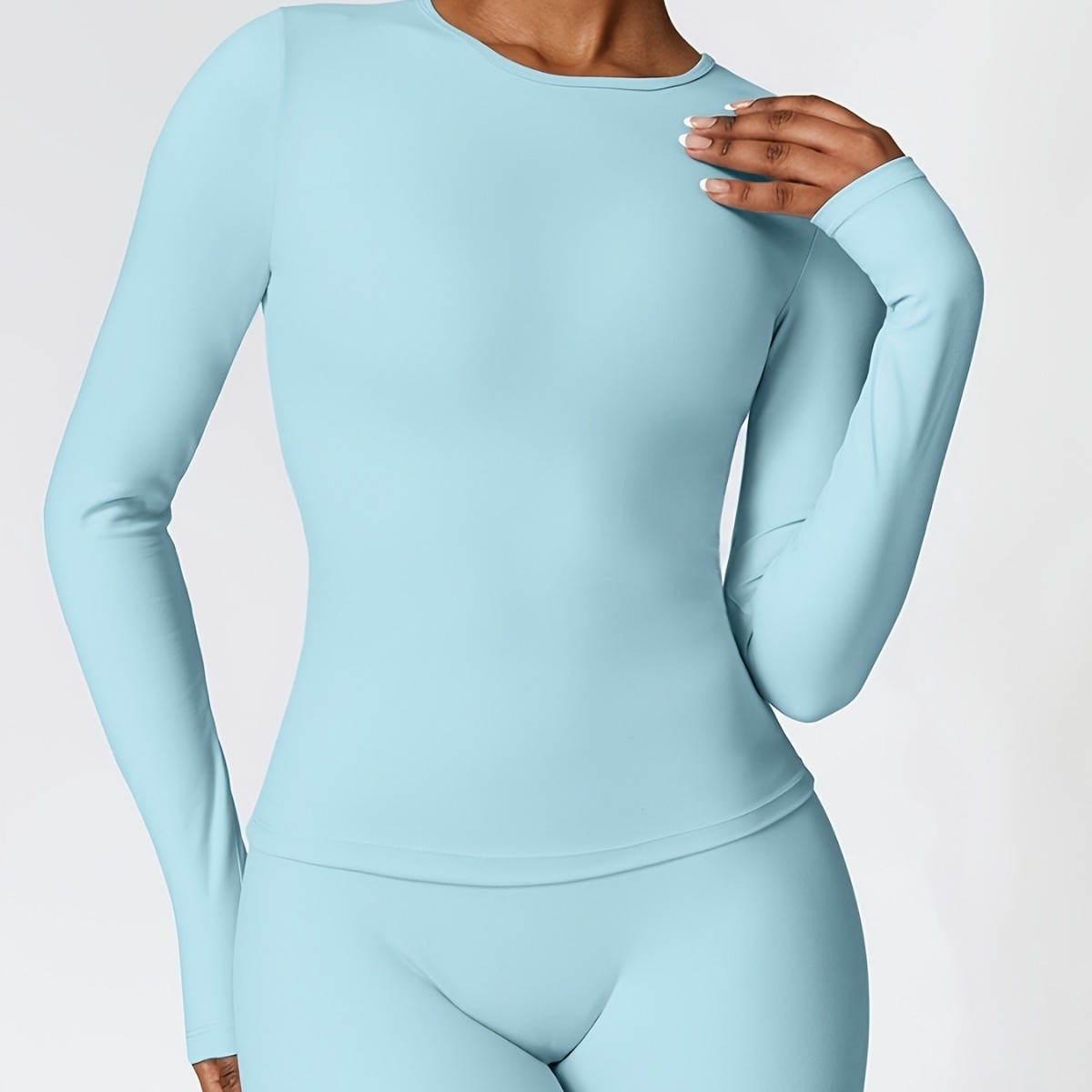 Tight-fitting yoga suit slim l - Winter Clothing For review and price