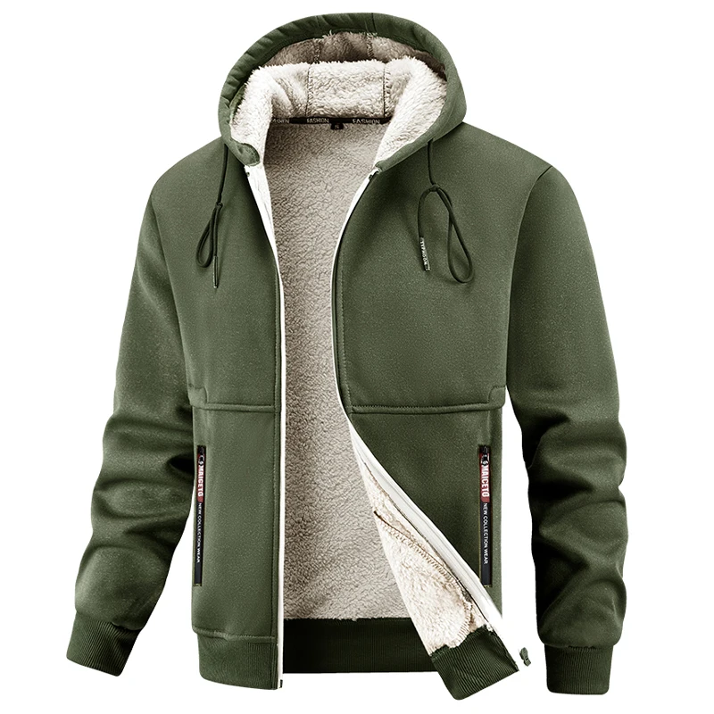 Men Winter Jacket Fleece Lined - Winter Clothing Europe review and price