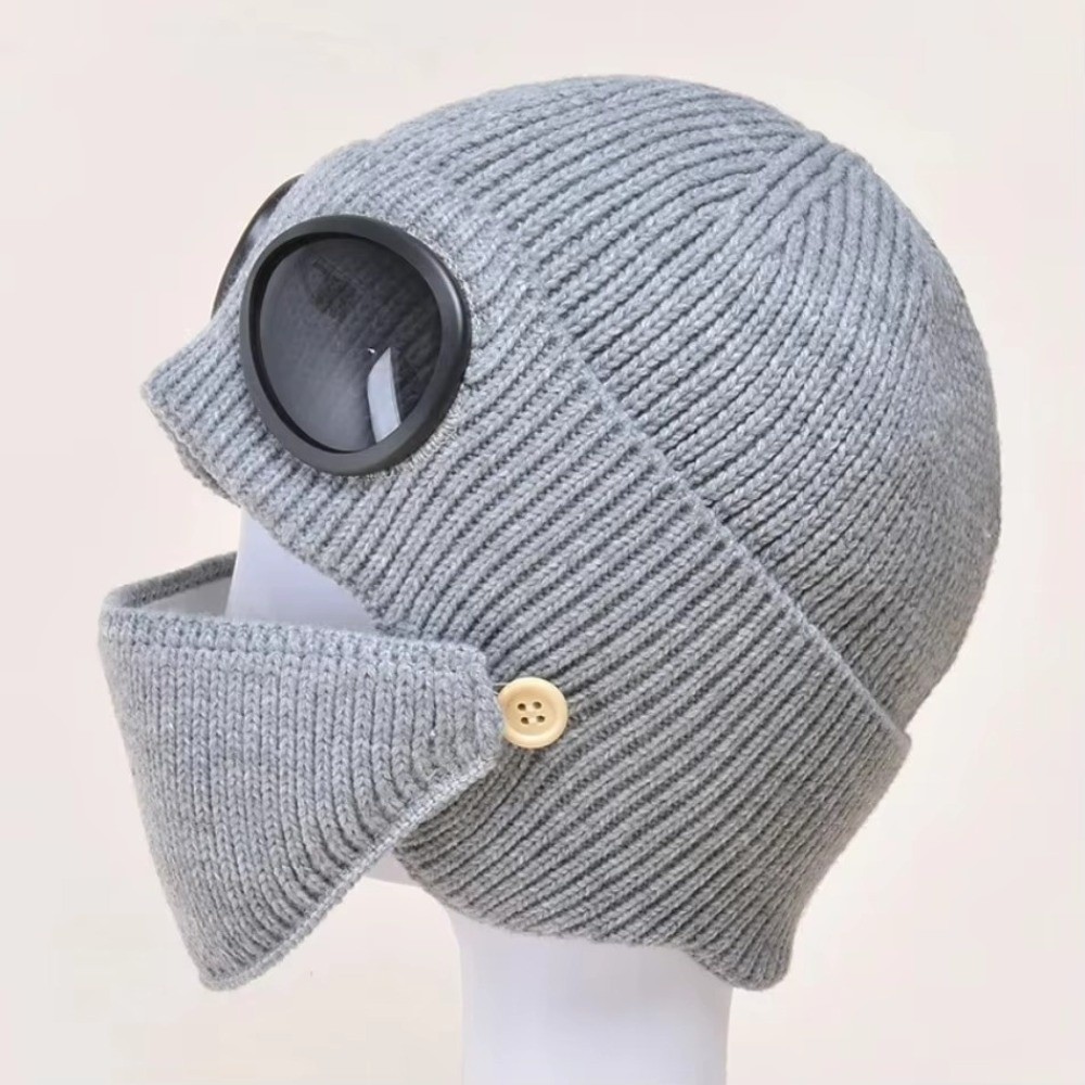 Fleece-lined Warm Woolen Hat K - Winter Clothing Earmuffs review and price