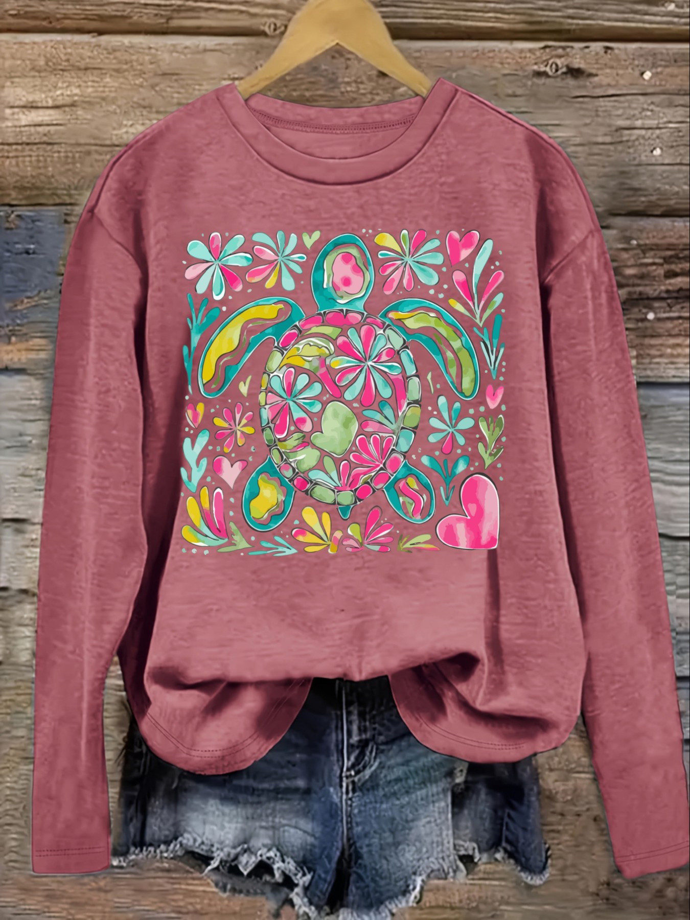 Women's Casual Long Sleeve Cre - Winter Clothing For review and price