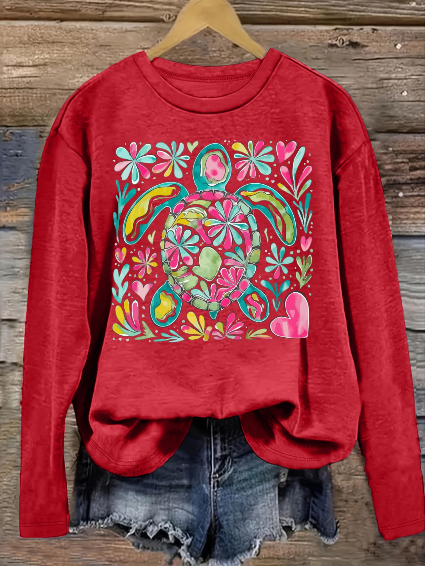 Women's Casual Long Sleeve Cre - Winter Clothing For review and price