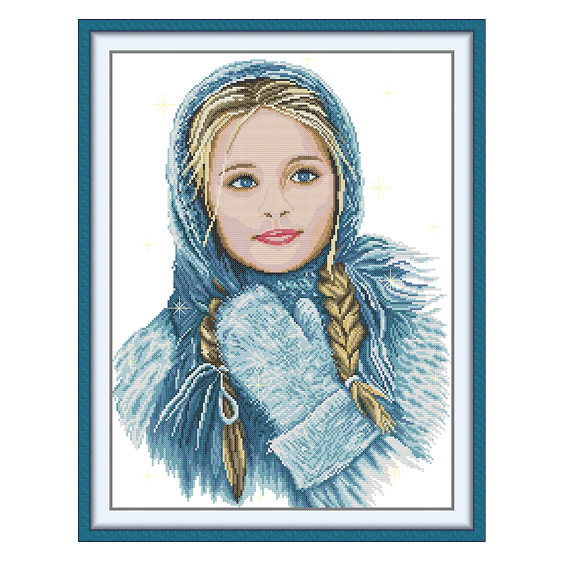 Winter Girl Patterns Counted C - Winter Clothing Pinterest review and price