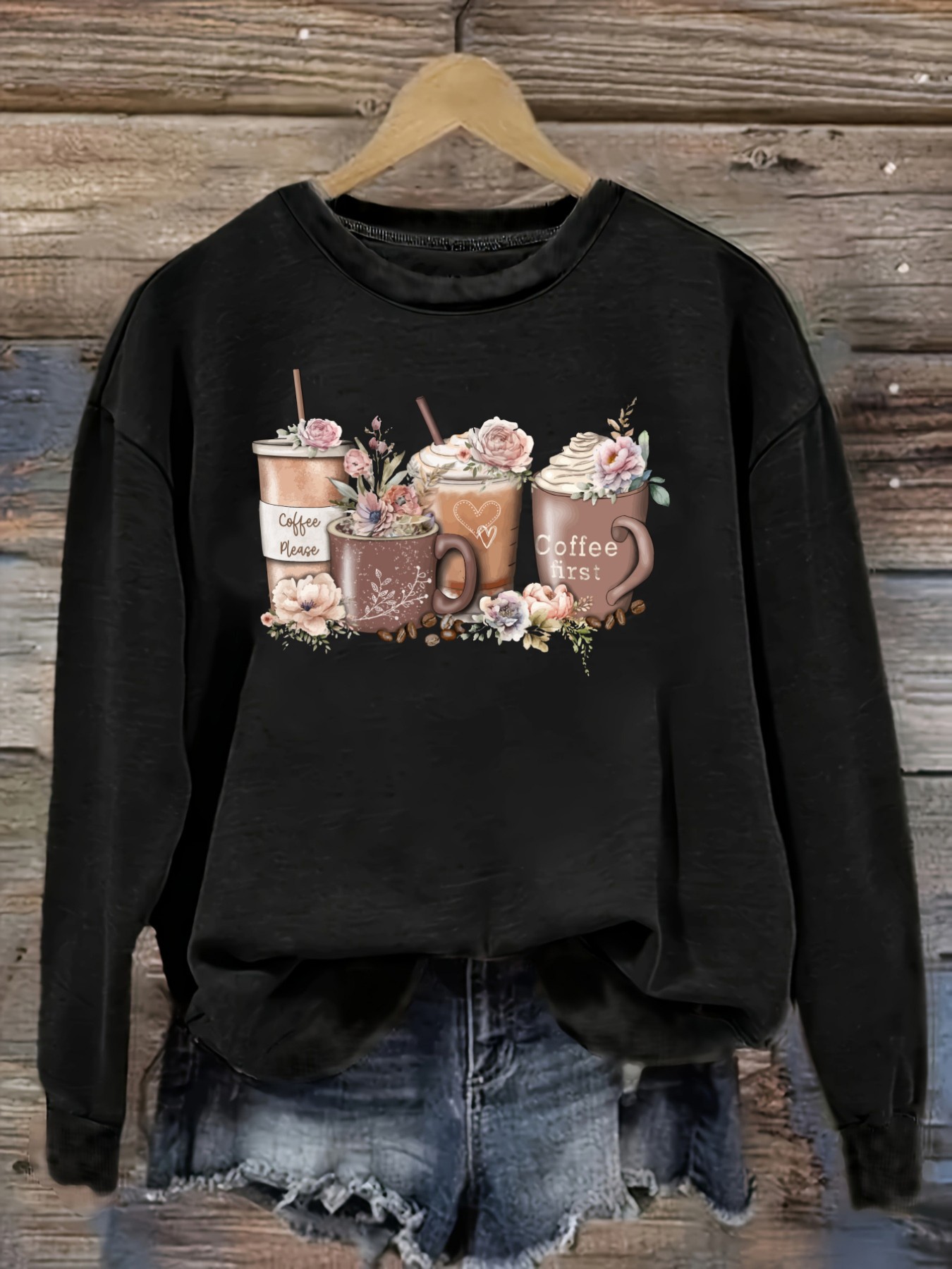 Women's Casual Long Sleeve Cre - Winter Clothing For review and price