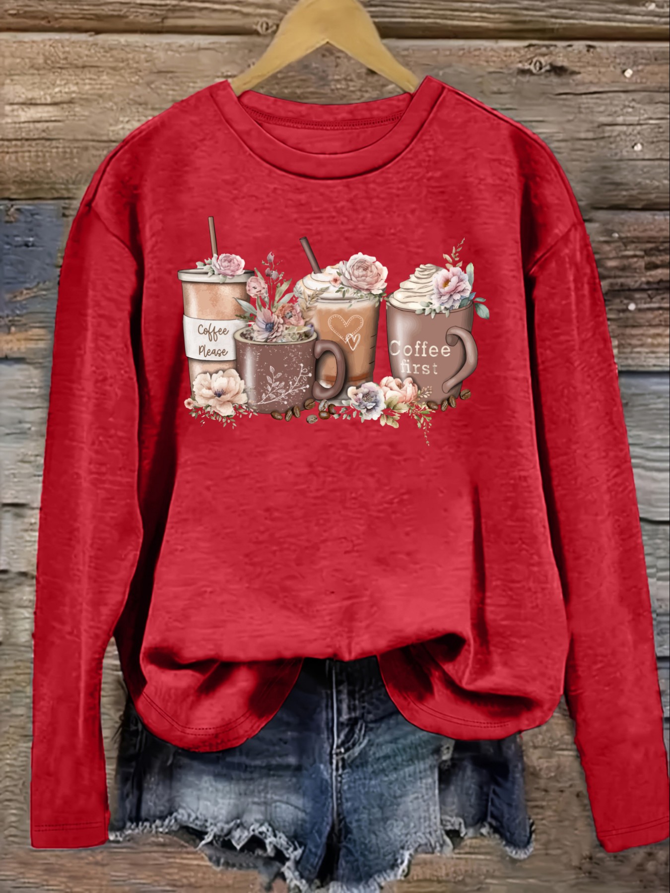 Women's Casual Long Sleeve Cre - Winter Clothing For review and price