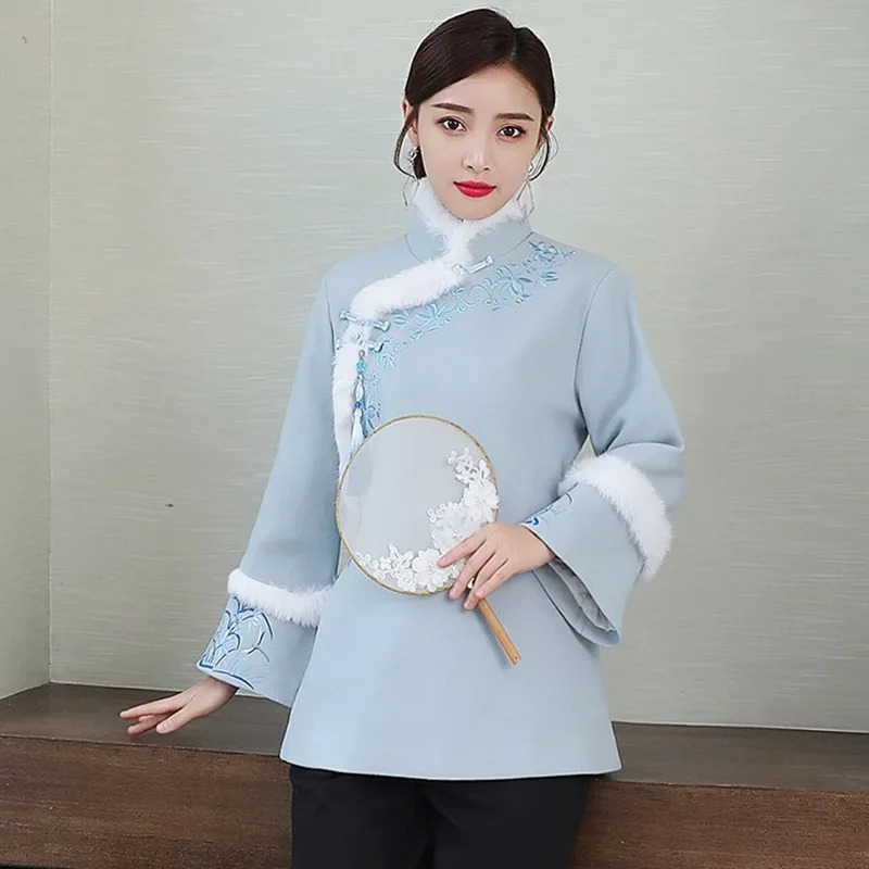 2026 Cheongsam Tops New Year C - Winter Clothing Youtube review and price
