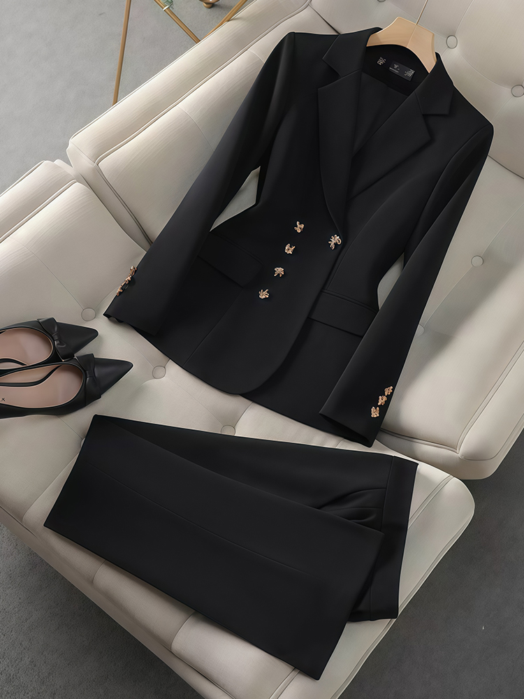 2Pcs Women's Temperament Set L - Winter Clothing Factory Outlet review and price