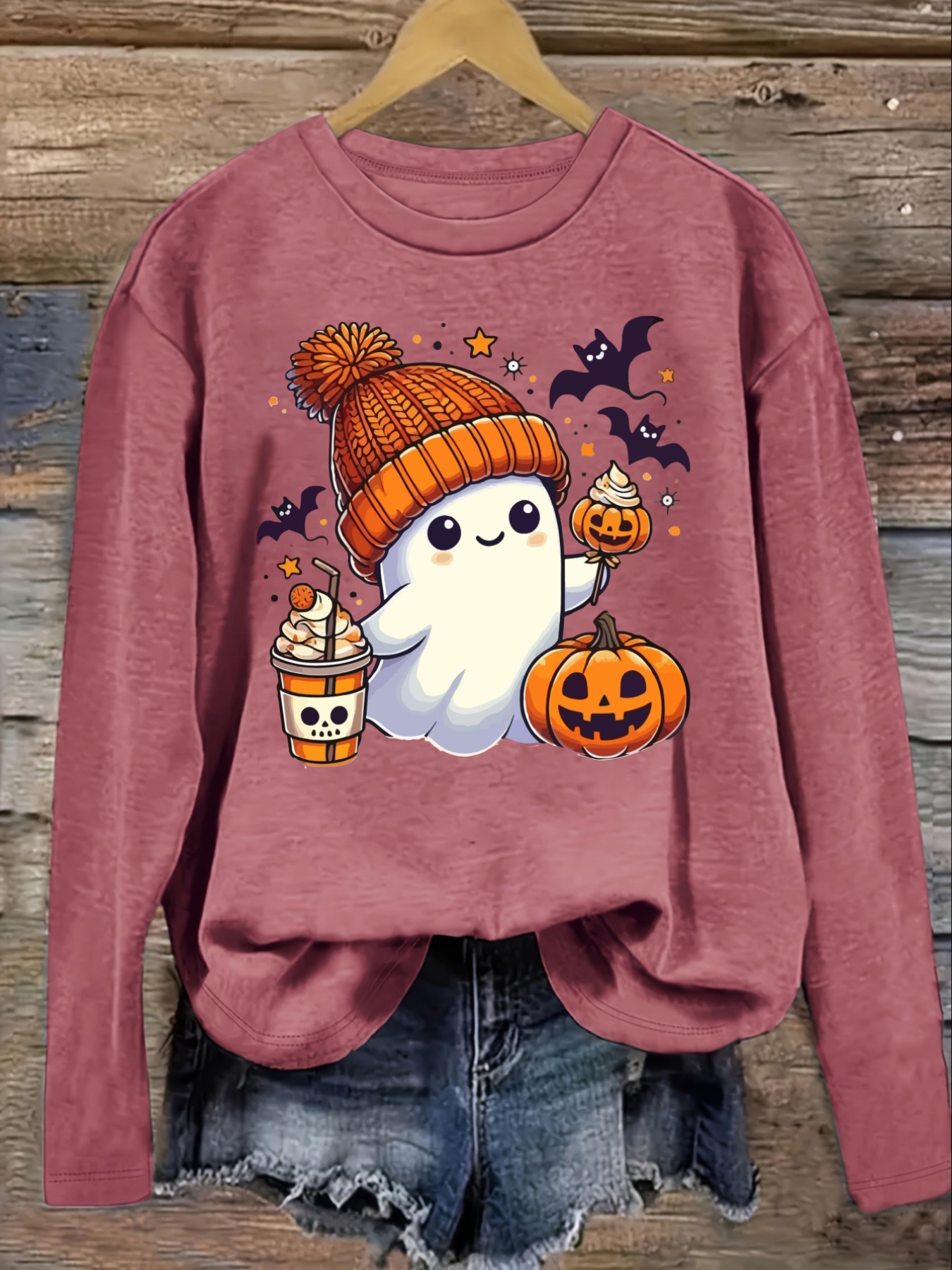 Women's Casual Long Sleeve Cre - Winter Clothing For review and price
