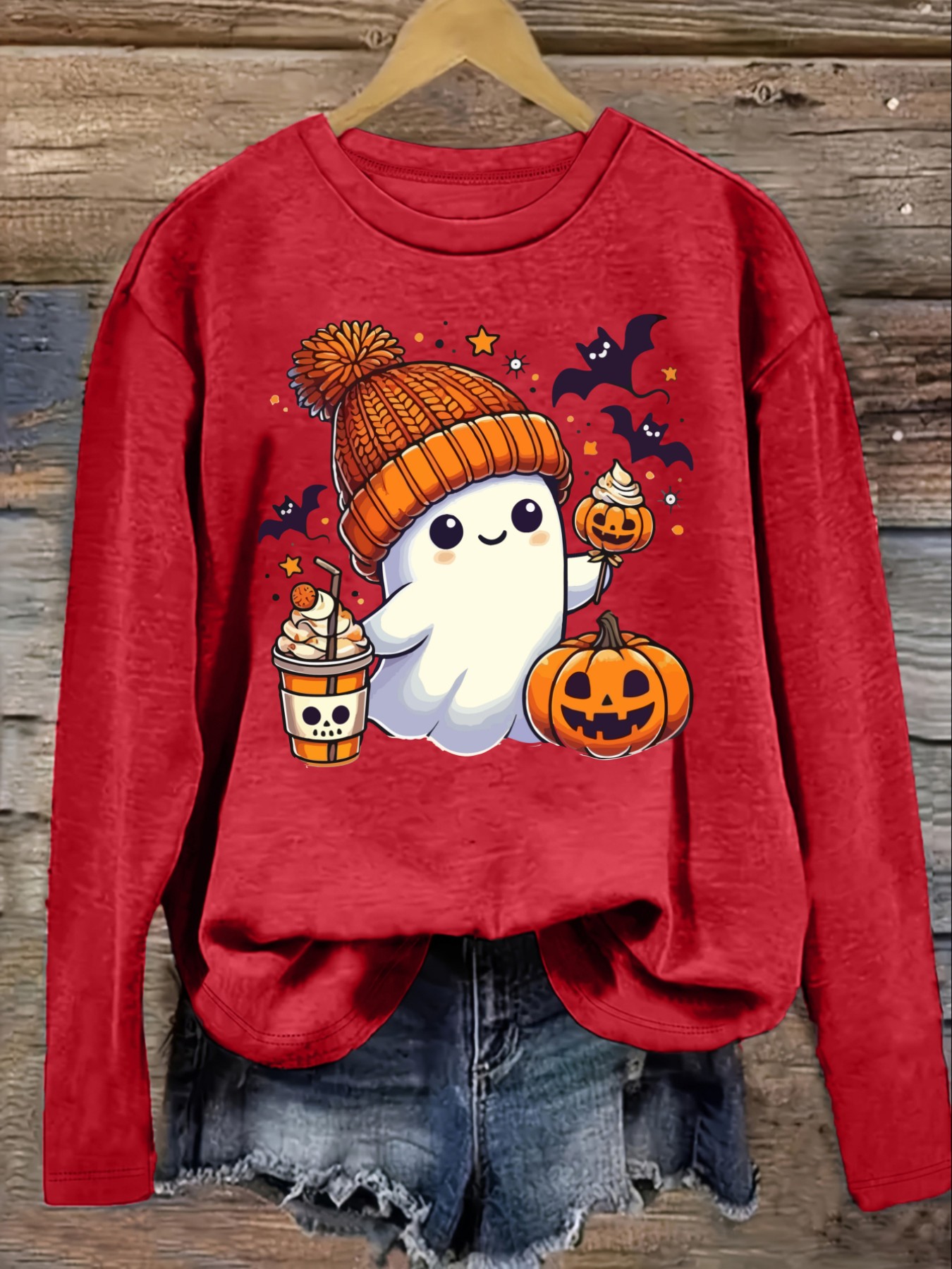 Women's Casual Long Sleeve Cre - Winter Clothing For review and price