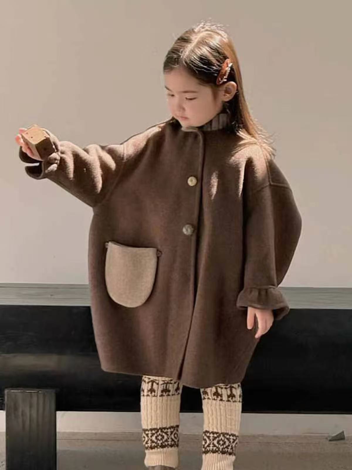 Girls Wool Coat 2026 Autumn Wi - Winter Clothing Toddler review and price