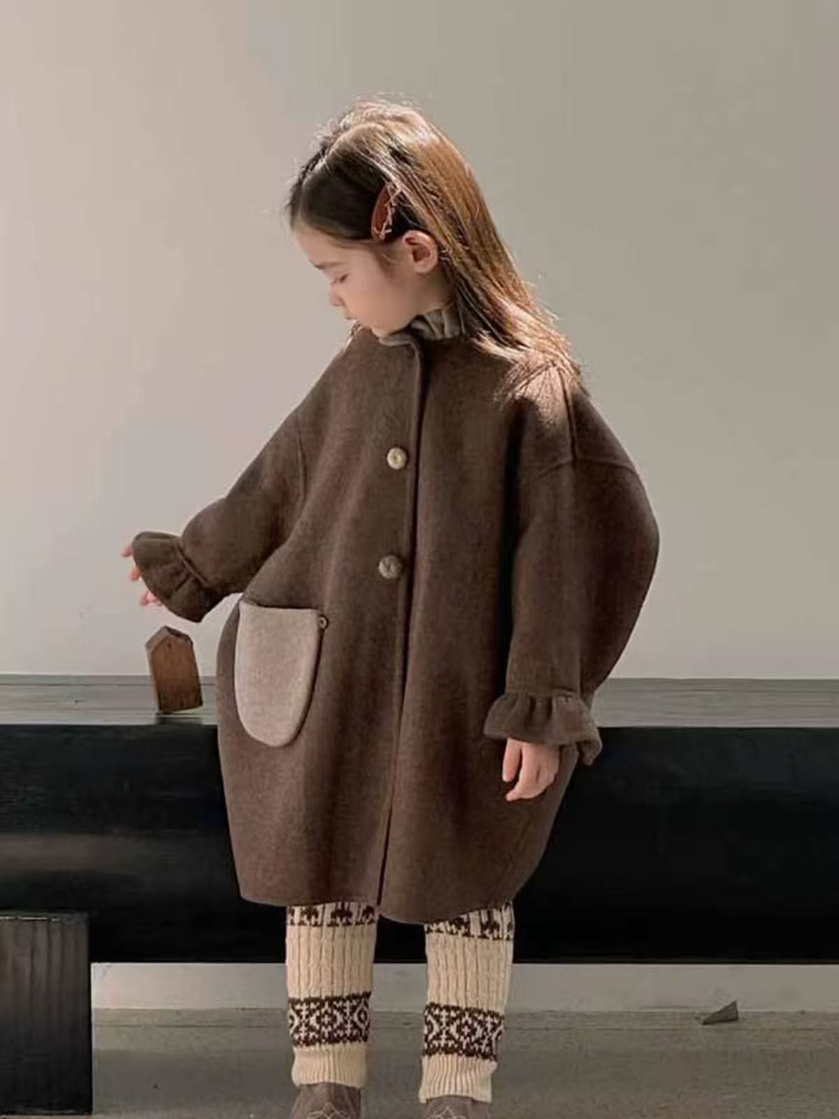 Girls Wool Coat 2026 Autumn Wi - Winter Clothing Toddler review and price