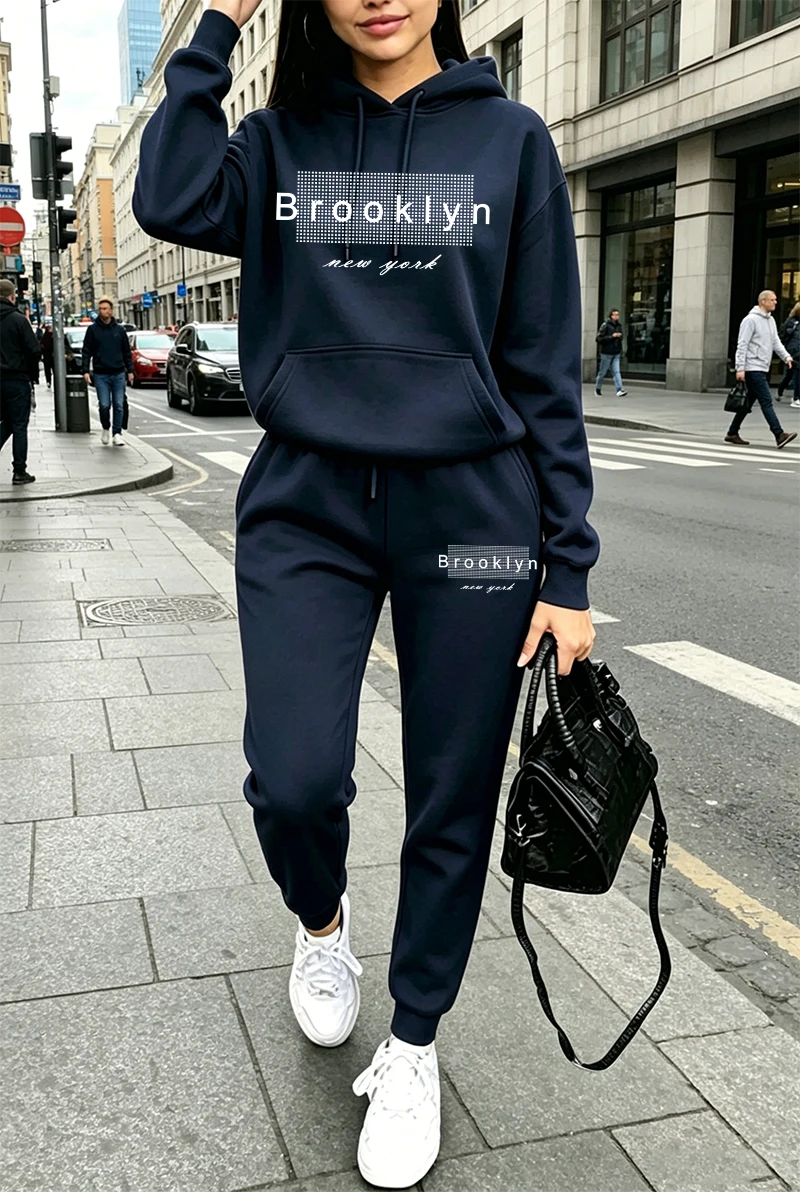 Womens Tracksuit Printing Casu - Winter Clothing For review and price