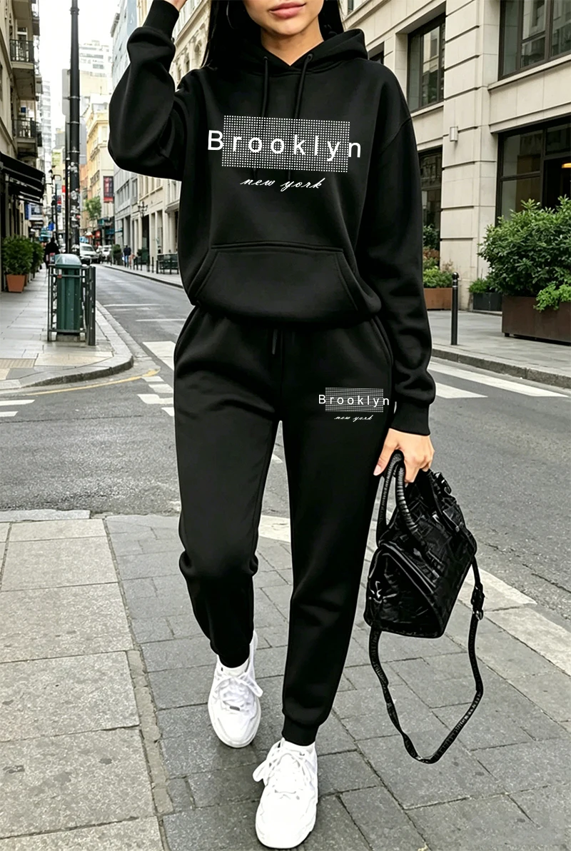 Womens Tracksuit Printing Casu - Winter Clothing For review and price