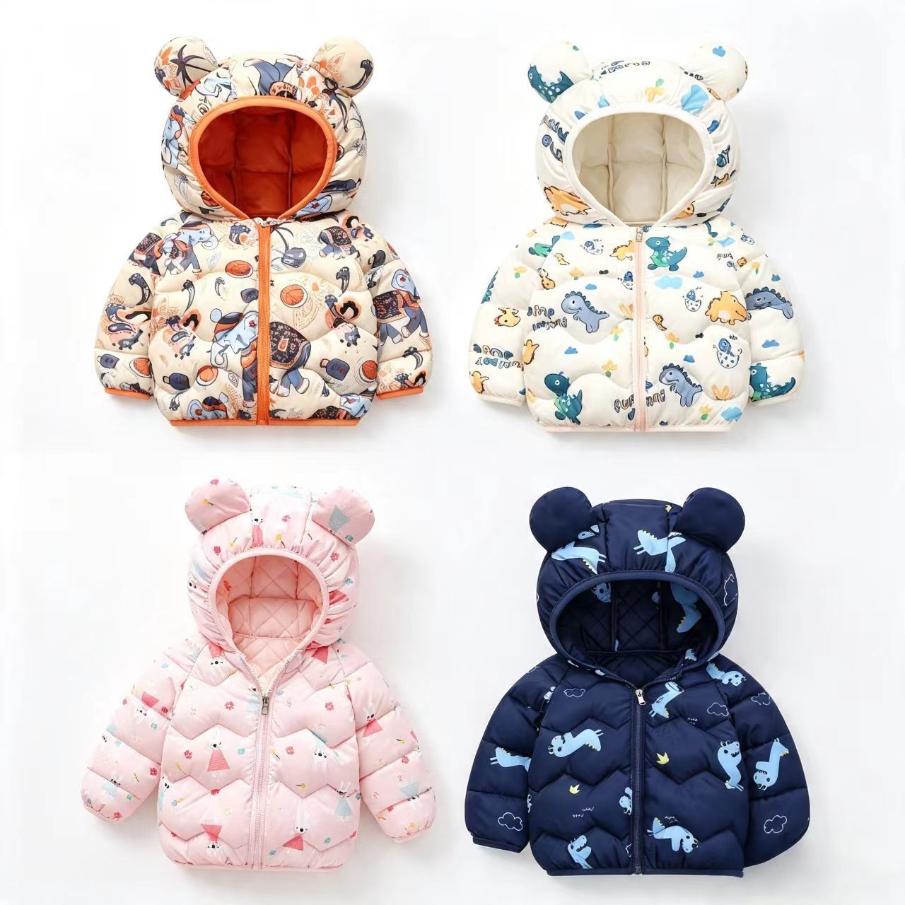 Children's Coat Baby Cartoon J - Winter Clothing Toddler review and price