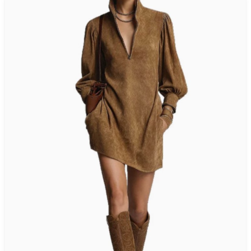 Vintage Mini Dress Women Autum - Winter Clothing Pinterest review and price