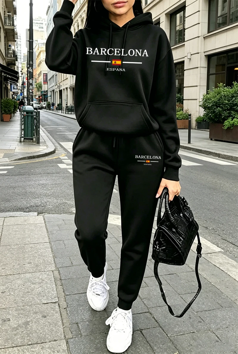 Fashion Womens Tracksuit Print - Winter Clothing For review and price