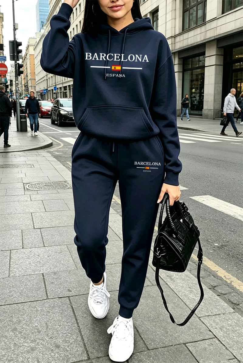 Fashion Womens Tracksuit Print - Winter Clothing For review and price