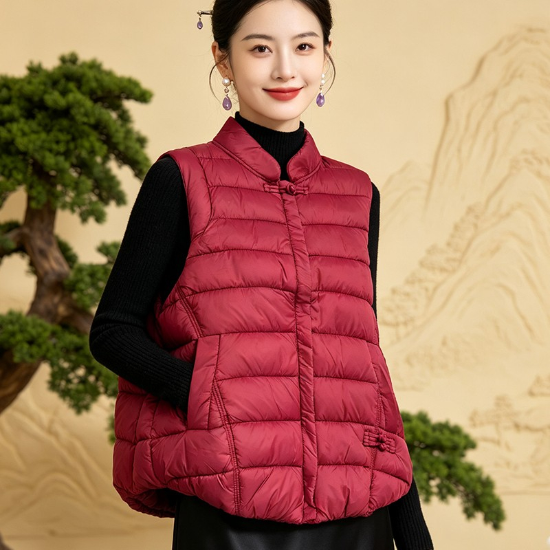 Women's Chinese style Warm Ves - Winter Clothing Clearance Sale review and price