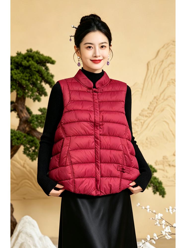 Women's Chinese style Warm Ves - Winter Clothing Clearance Sale review and price