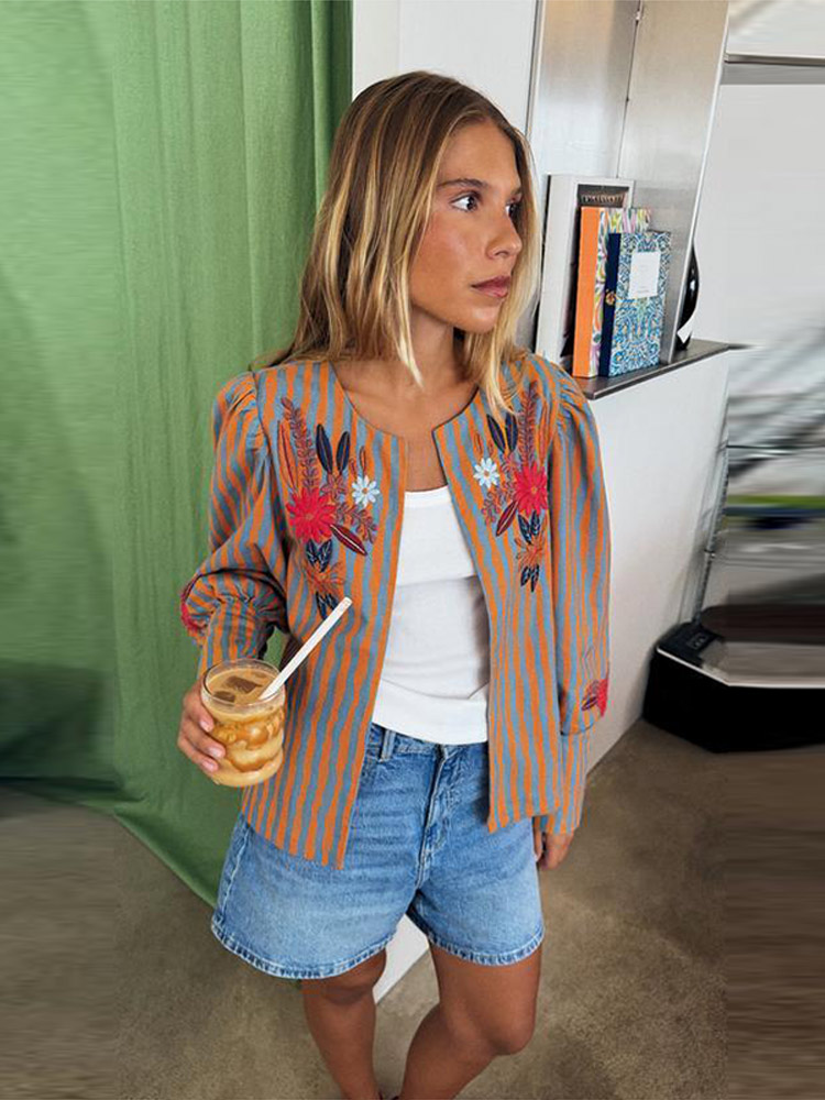2026 Early Autumn Striped Flow - Winter Clothing For review and price