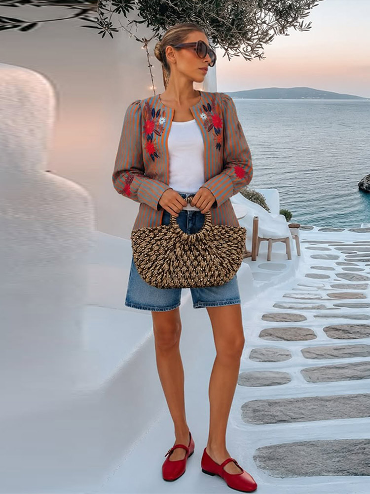 2026 Early Autumn Striped Flow - Winter Clothing For review and price